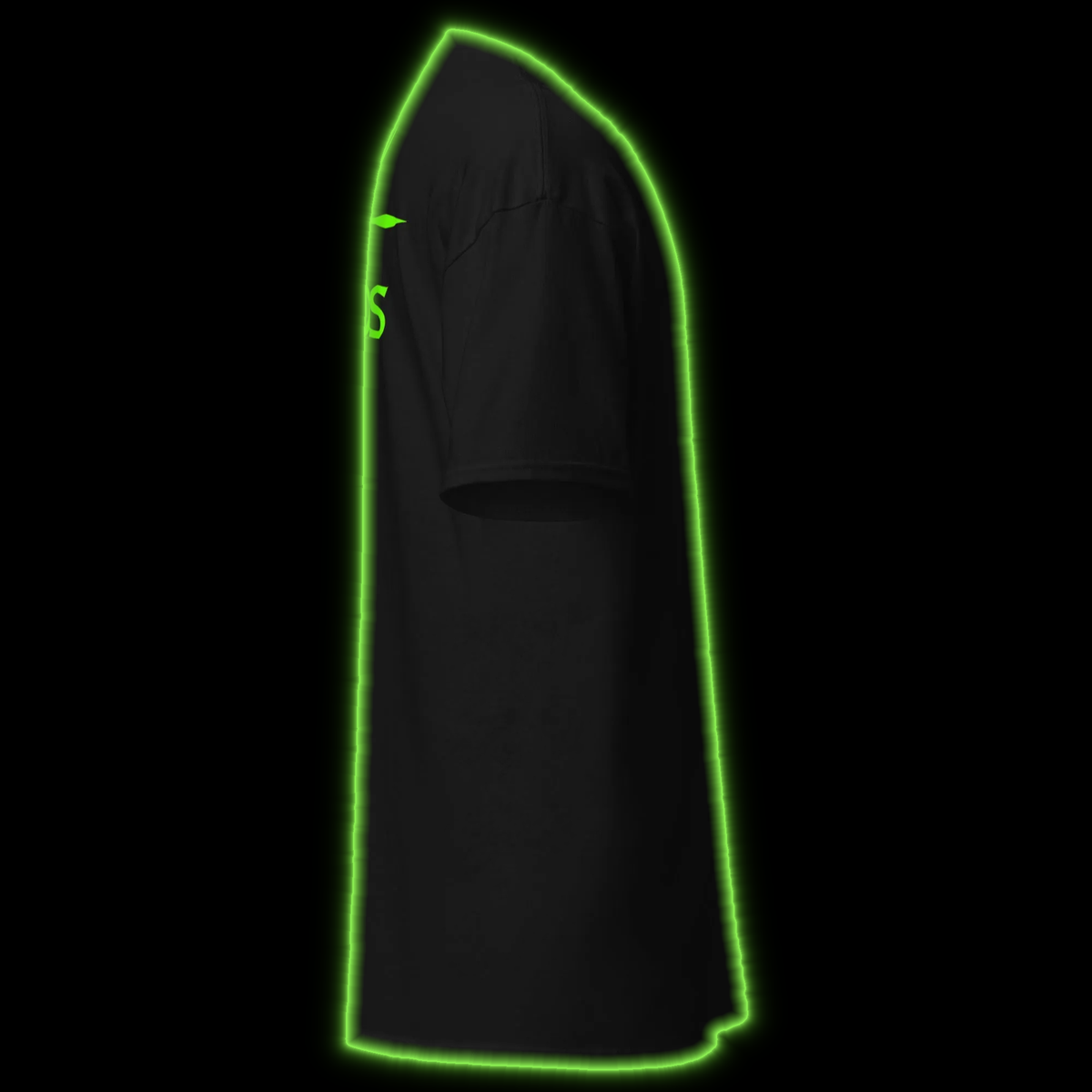 DAEMOS logo- Slime Green
