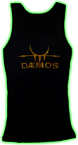 DAEMOS Girls Fire logo Tanktop